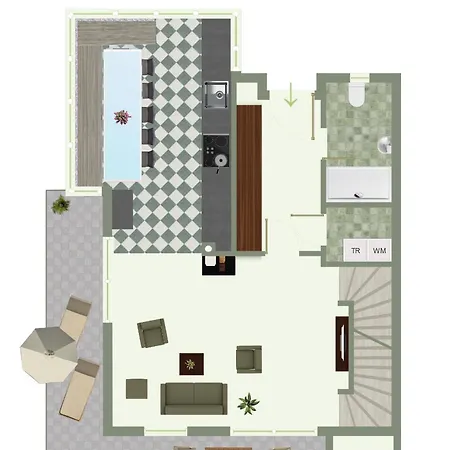 Dom wakacyjny Luetjes Glueck